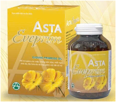 ASTA EVEPRIM Hỗ trợ làn da & sức khỏe phụ nữ